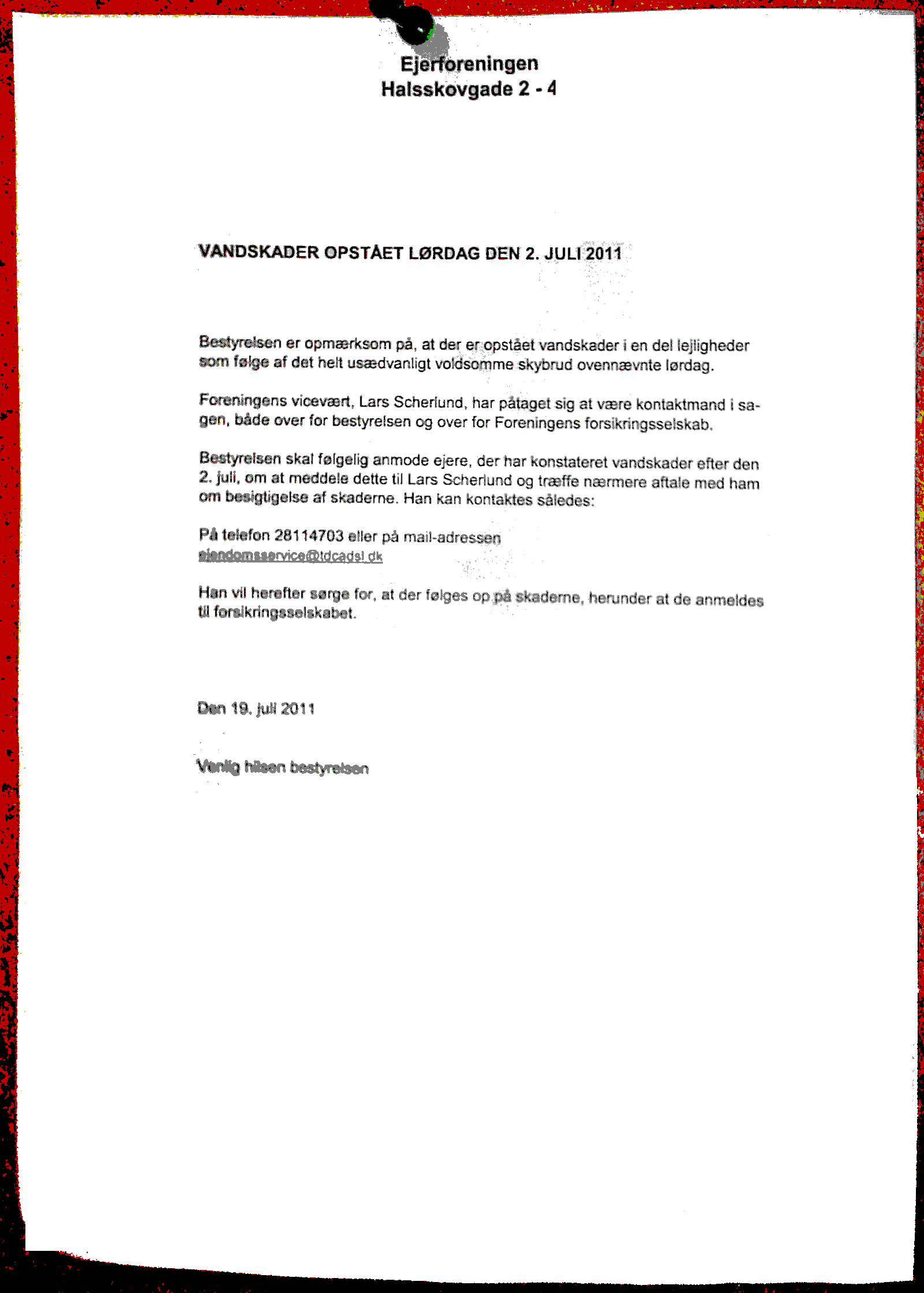 Opslag Juli 2011.